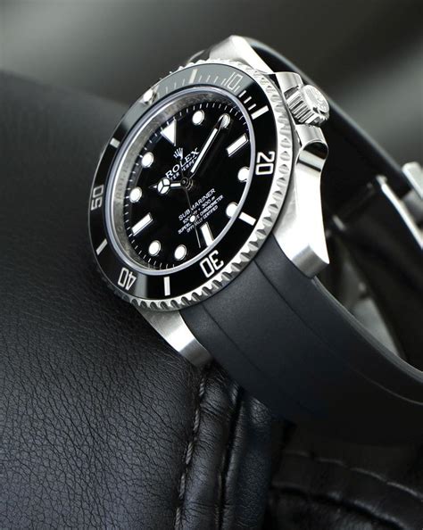 rolex submariner kautschukband|rolex submariner rubber strap.